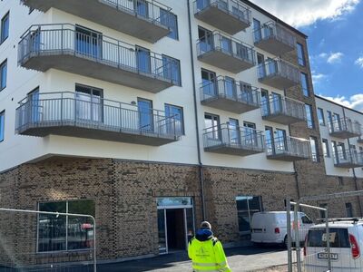 Invändigt måleriprojekt i Malmö med ren finish och noggrant utförande.